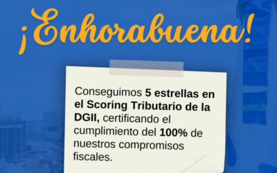 SISALRIL logra cinco estrellas en Scoring Tributario de DGII