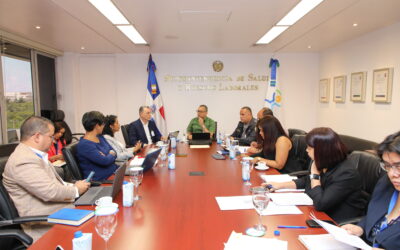 SISALRIL y PN revisan proyecto de modificación Ley 590-16 en temas de salud y riesgos laborales