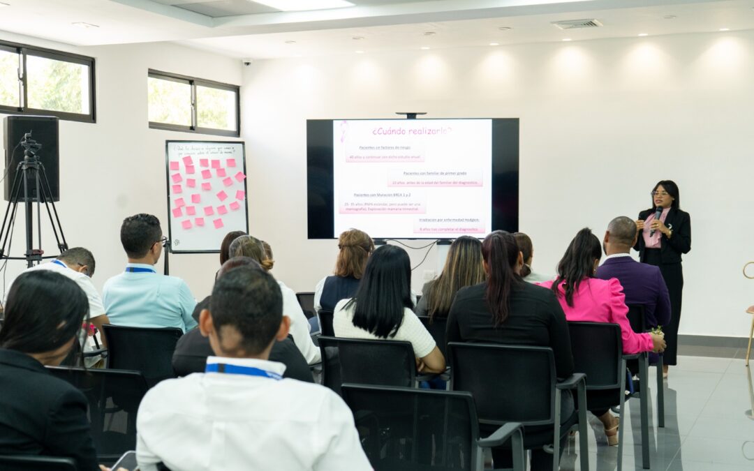 SISALRIL fomenta la prevención del cáncer de mama con charla para sus colaboradores